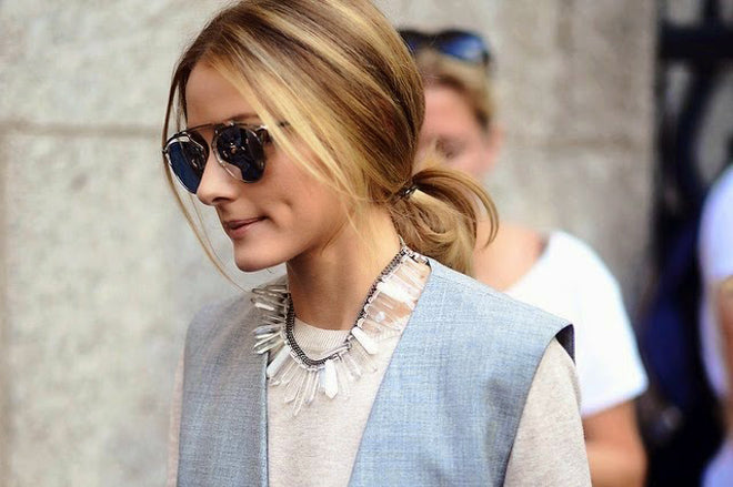 Olivia palermo dior top sunglasses