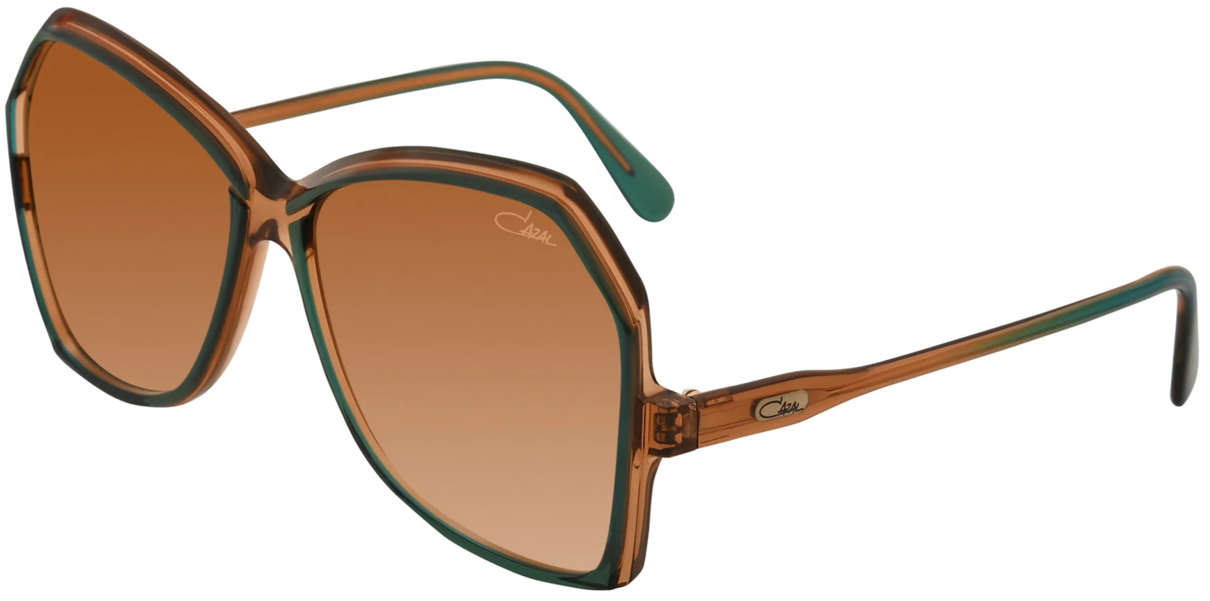 Color_03 Dark green-caramel - Brown gradient AR coated