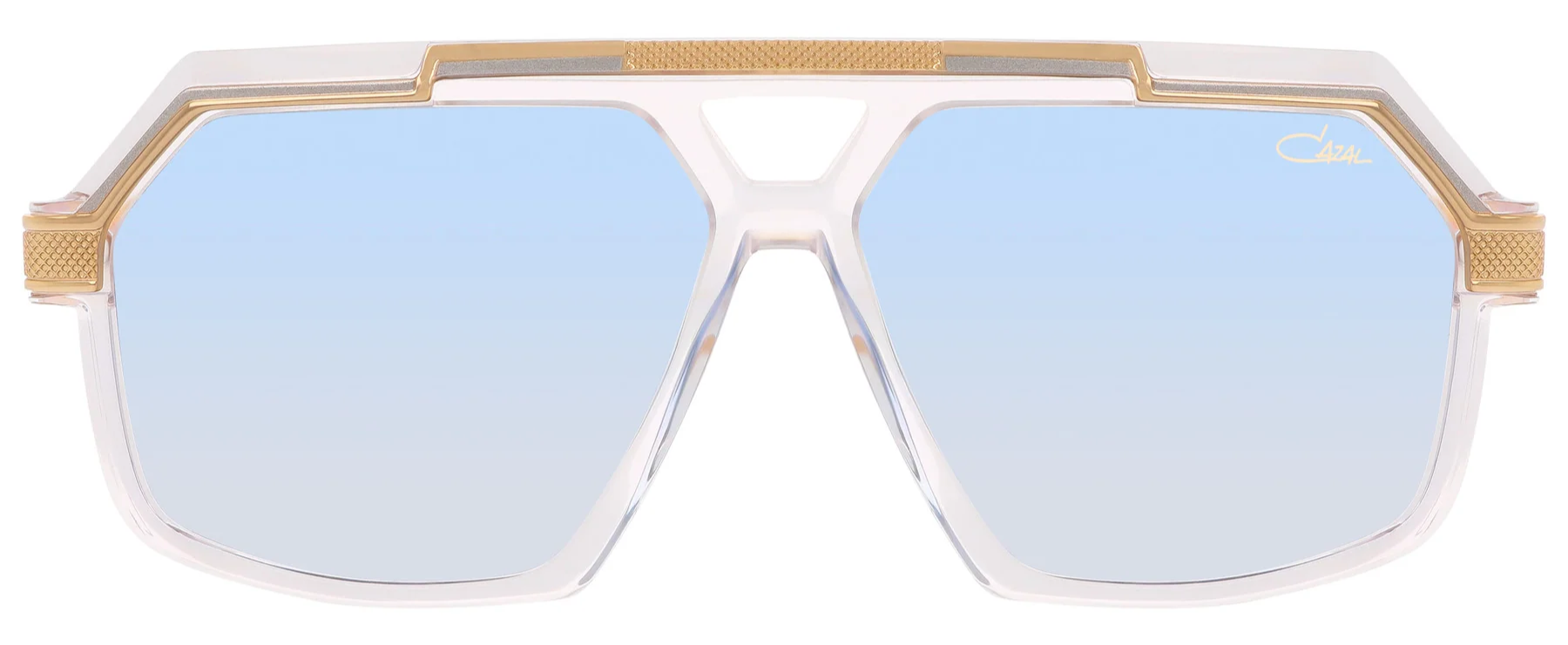 Color_002 - Crystal - Bicolour / Blue Gradient AR coated