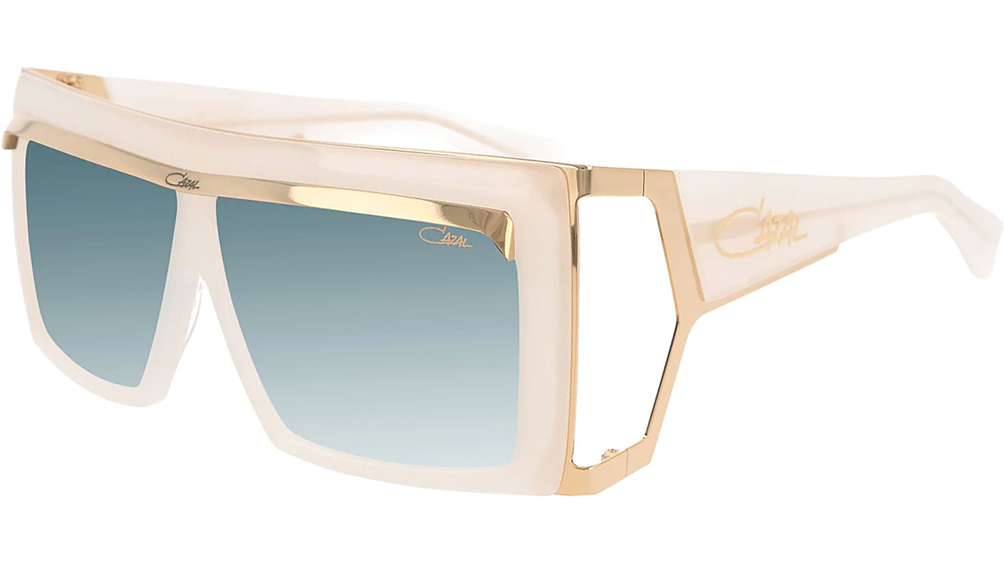 Color_004 MILKY WHITE - BLUE GRADIENT - GOLD - AR COATED