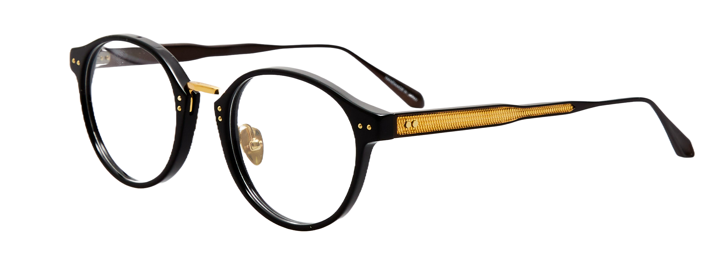 Color_LFL1535C4OPT - Marco Oval Optical Frame in Black and Yellow Gold