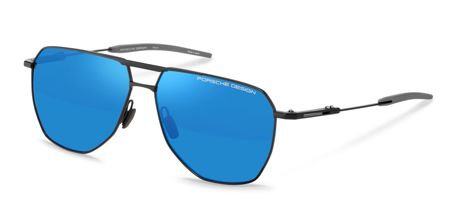 Color_A564 - Titanium Black - Grey / Smoke - Mirror Blue (Polarized)