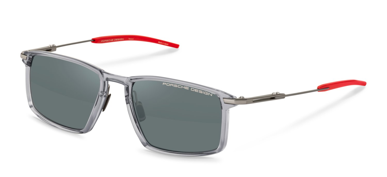 Color_B388 - Titanium Light Grey - Red / Blue Mirror Gun