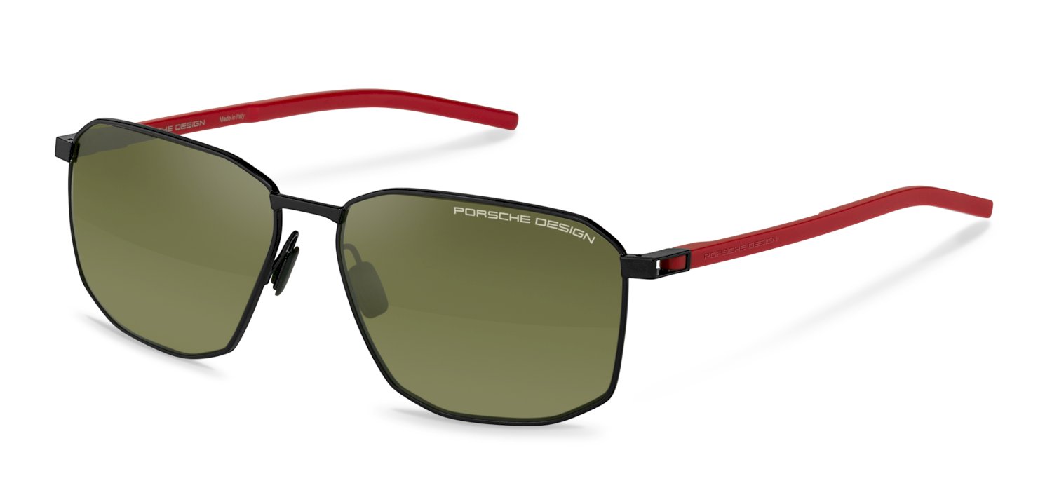 Color_A417 - Black - Red / Green Deg. Mirror Silver