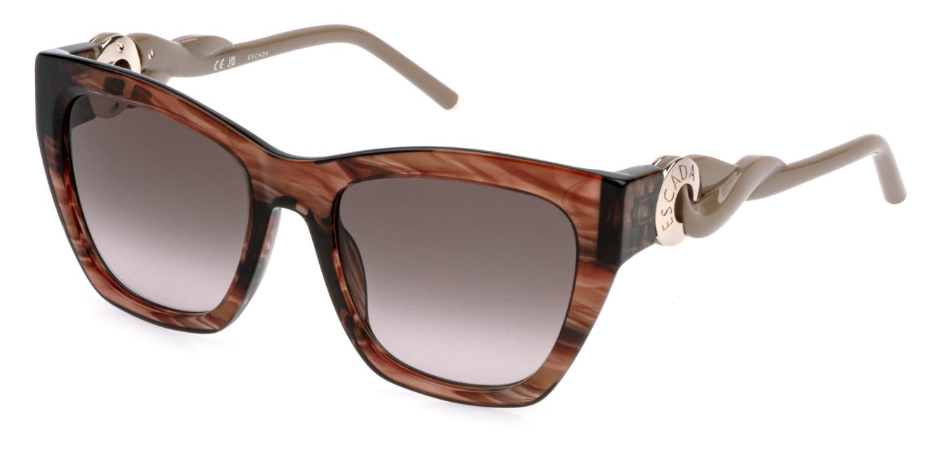 Color_3BQY - Striped Brown / Brown Gradient Brown