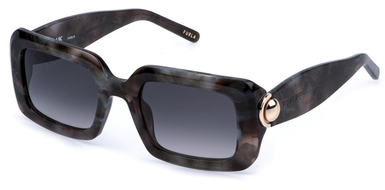 Color_03KA - Brown - Grey Havana / Smoke Gradient