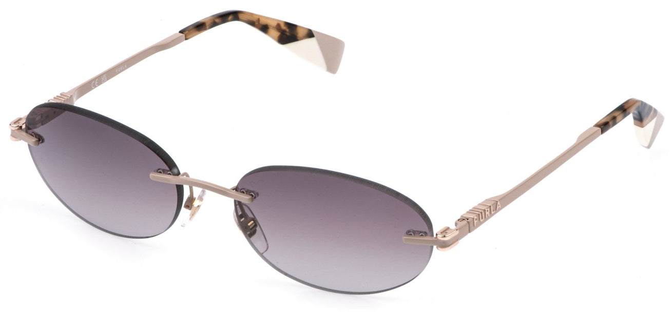 Color_08F9 - Shiny Full Beige / Brown Gradient Pink