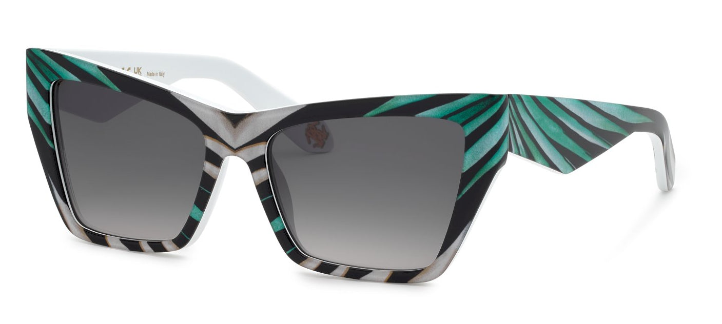 Color_0GB2 - Black Turqouise - White Fantasy / Smoke Gradient