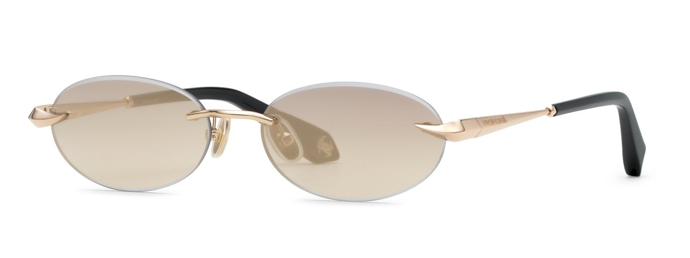 Color_300G - Shiny Rose Gold / Smoke Gradient Mirrior Gold