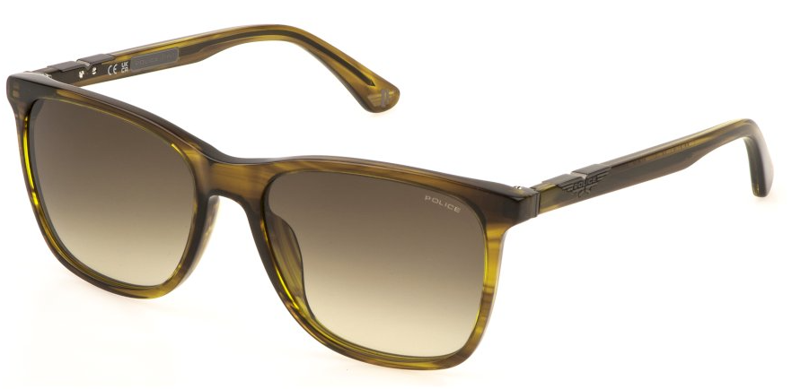 Color_06U8 - Striped Shiny Brown/Green