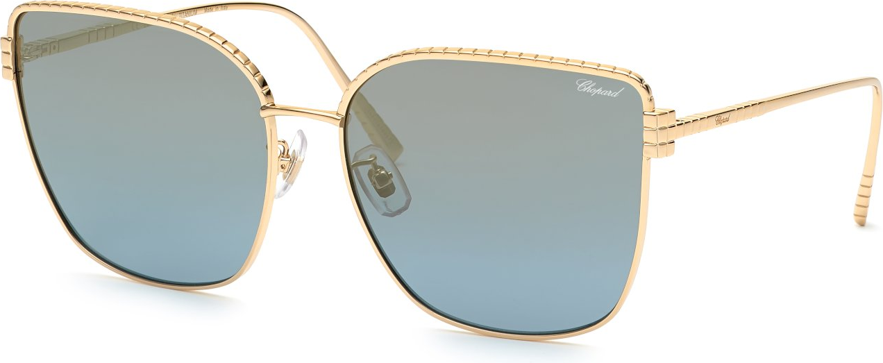 Color_300G - Shiny Rose Gold / Blue - Mirror Gold (AR)