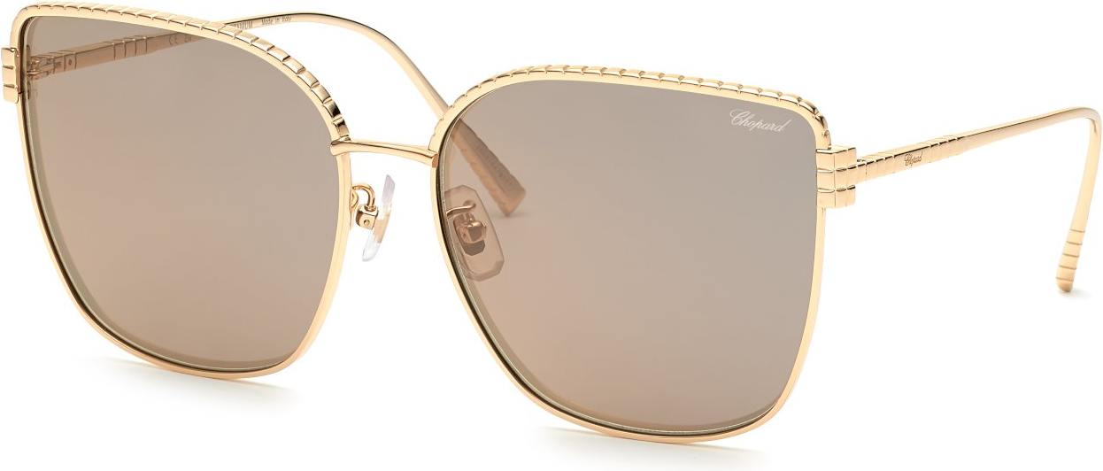 Color_300X - Total Shiny Rose Gold / Brown - Mirror Silver