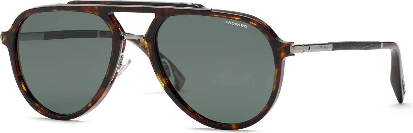 Color_909P - Shiny Yellow Havana / Green Polarized (AR)