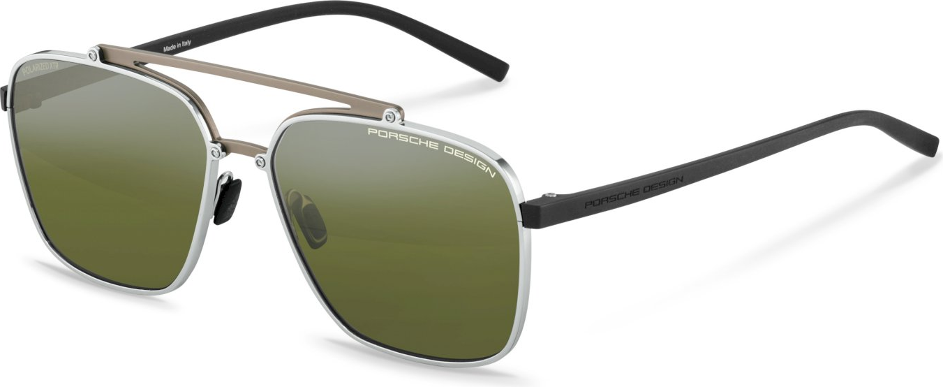 Color_B - Titanium Black / Green Polarized