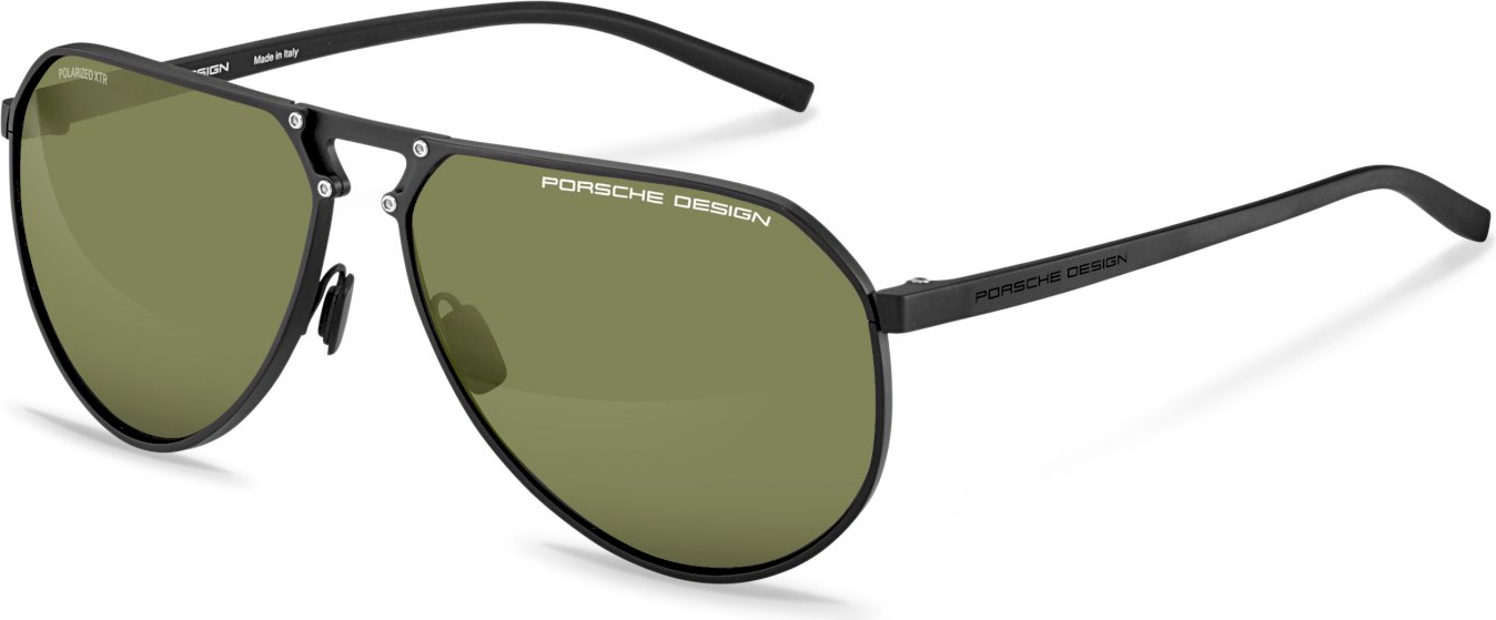 Color_A - Titanium Black / Green Deg. Mirror Silver Polarized