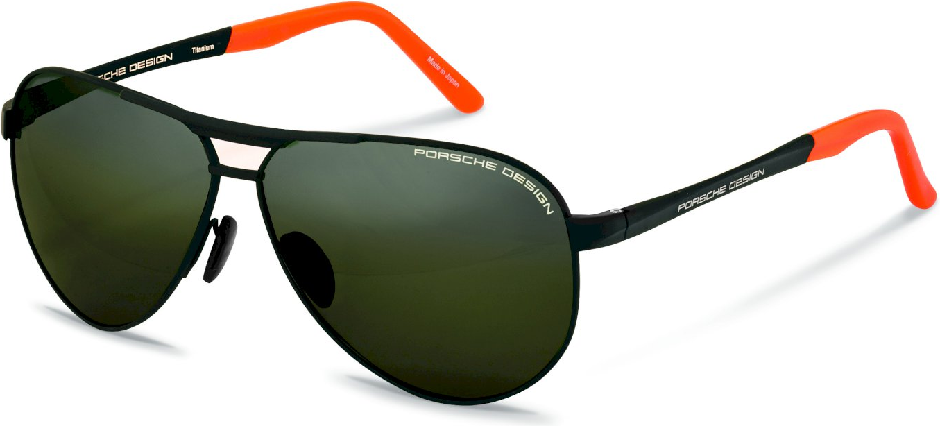Color_G - Titanium Black / Green Deg. Mirror Silver Polarized