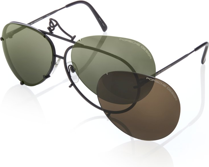 Color_D - Titanium Black Mat / Green