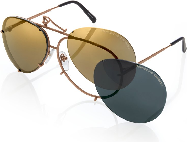 Color_E - Titanium Copper / Brown - Mirror Gold