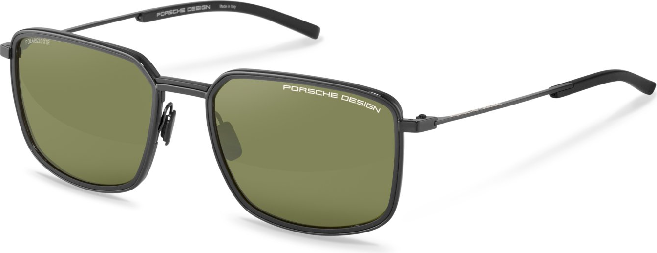 Color_A417 - Black Grey / Green Deg. Mirror Silver