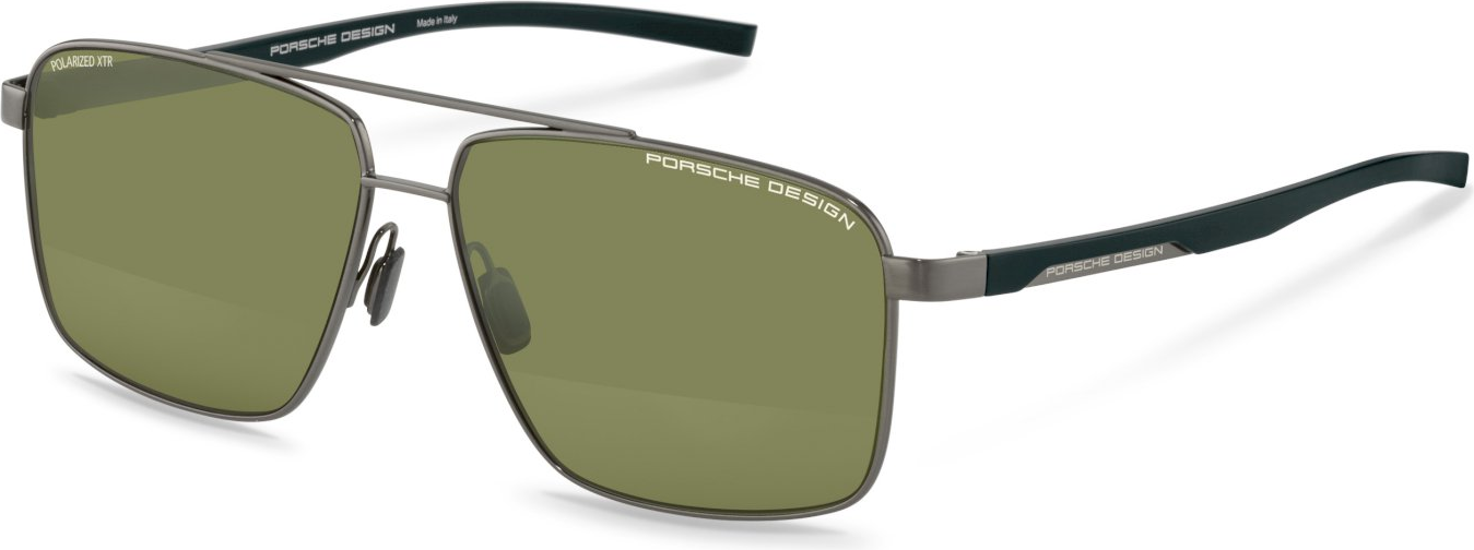 Color_C - Dark Grey - Black / Green Deg. Mirror Silver Polarized