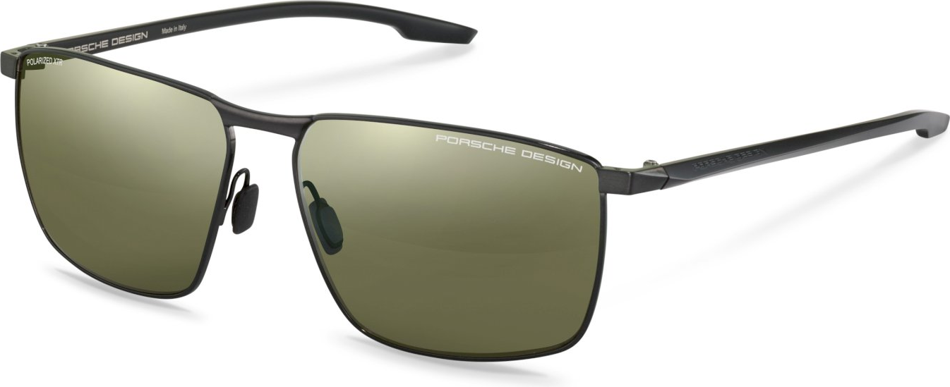 Color_B - Grey Black / Green Deg. Mirror Silver Polarized