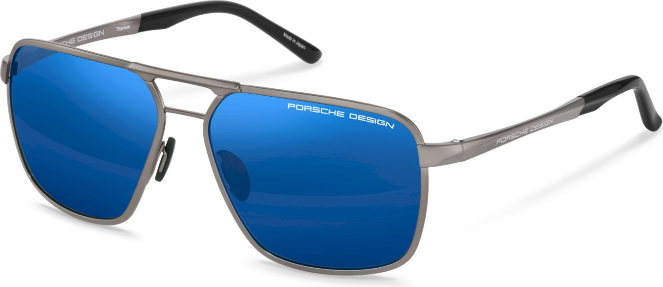 Color_C775 - Titanium Grey Black / Blue Mirror Blue