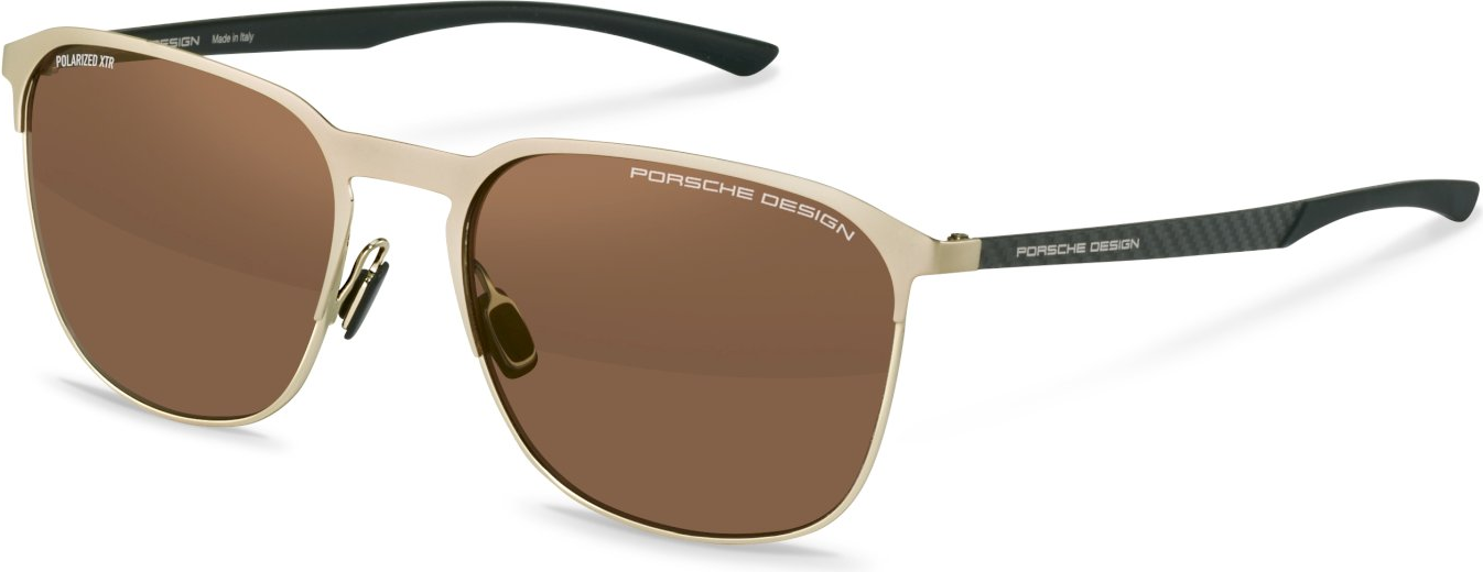 Color_C402 - Gold - Black / Brown Polarized
