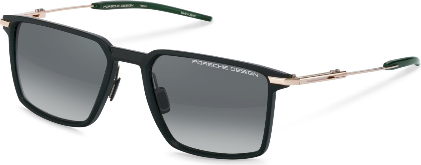 Color_C226 - Titanium Dark Green - Gold / Smoke Gradient
