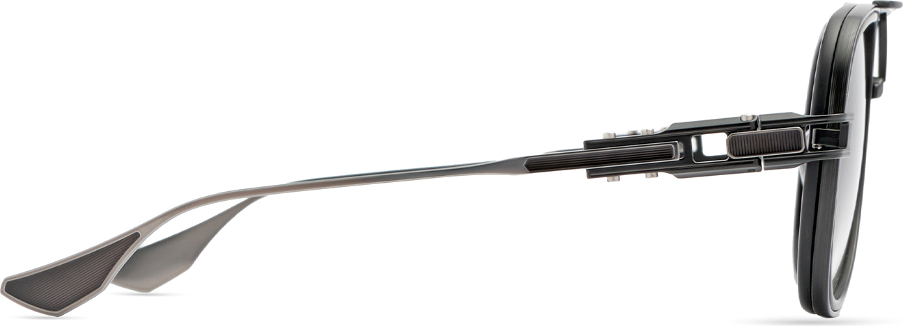 Color_DTS460-A-02 - Matte Black - Black Iron - Dark Grey To Clear Gradient - Gradient