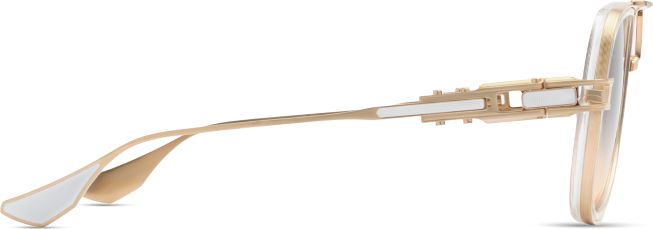 Color_DTS460-A-03 - Crystal Clear - Brushed White Gold - Grey To Apricot Gradient - Gradient