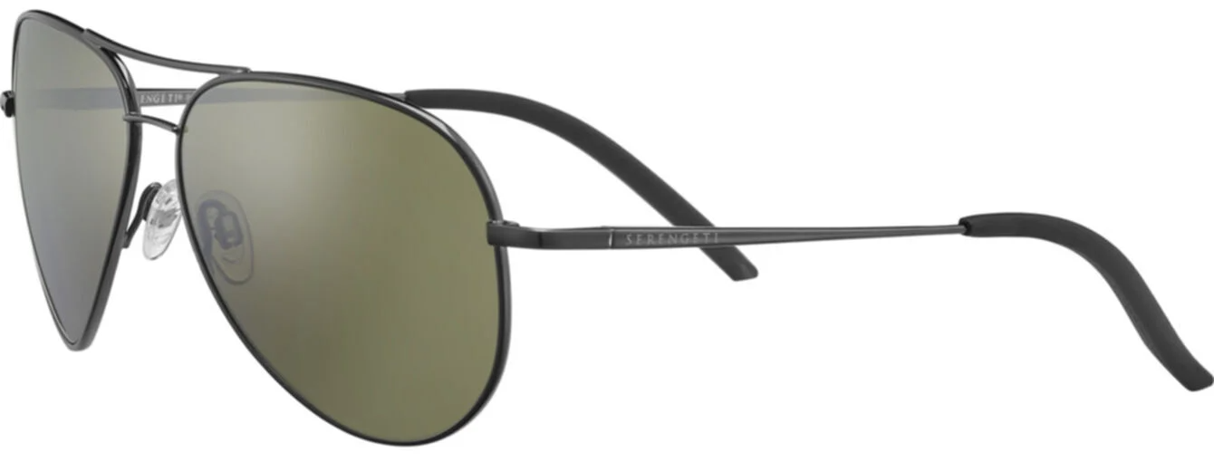 Color_SS757001 - Shiny Gunmetal and Green - Mineral Polarized 555nm Cat 3 to 3