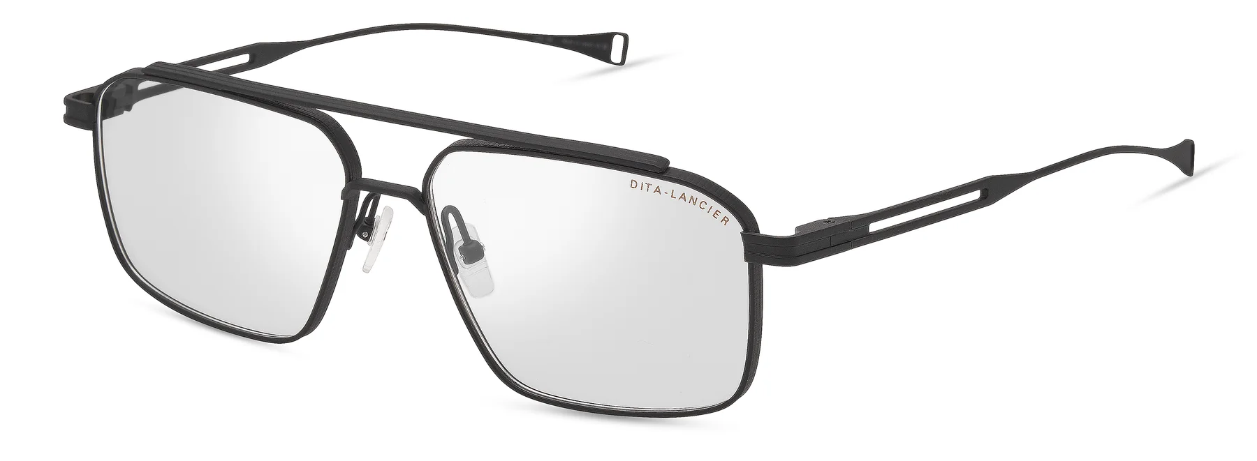 Color_DLX134-A-03 - Matte Black - Clear Blue Light Filter - Clear