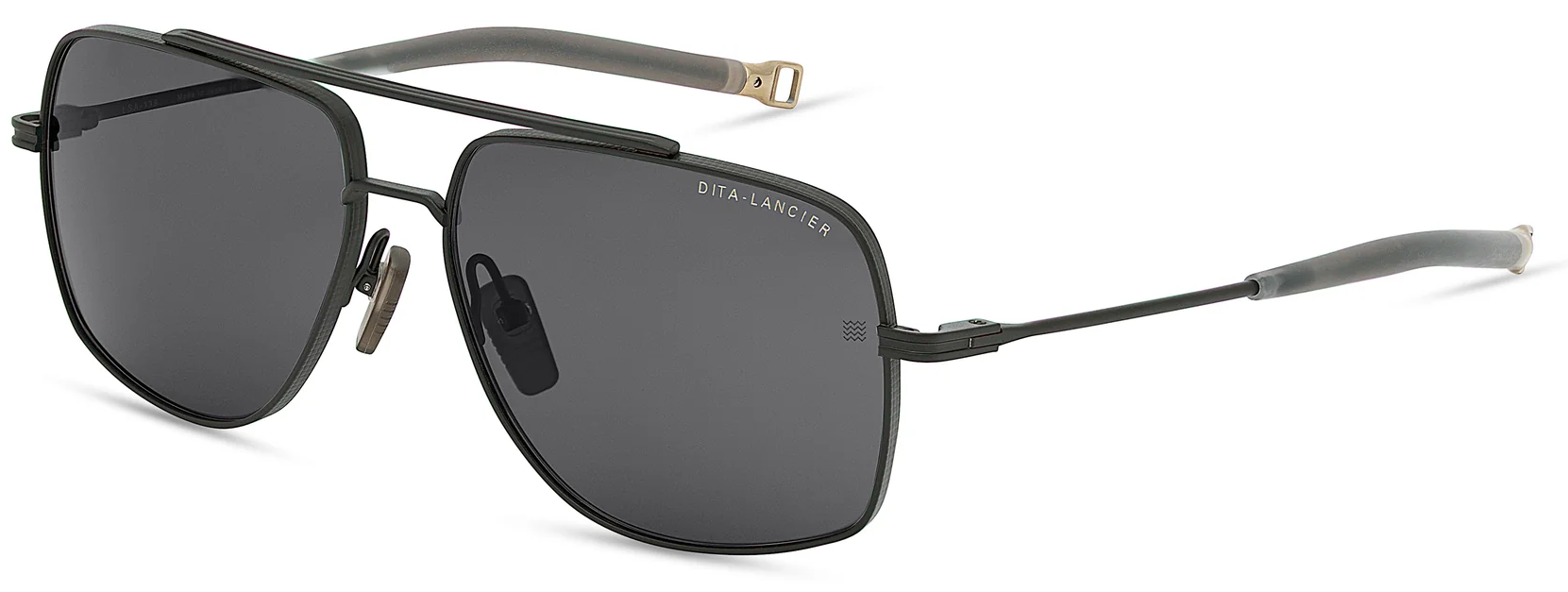Color_DLS138-A-02 - Matte Black / Sea Lens - Grey Polarized