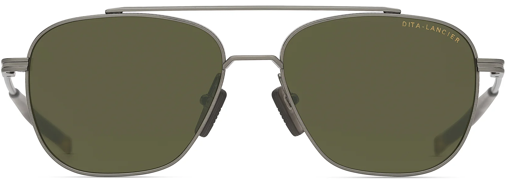 Color_DLS139-A-03 - Brushed Antique Silver / Air Lens - Green