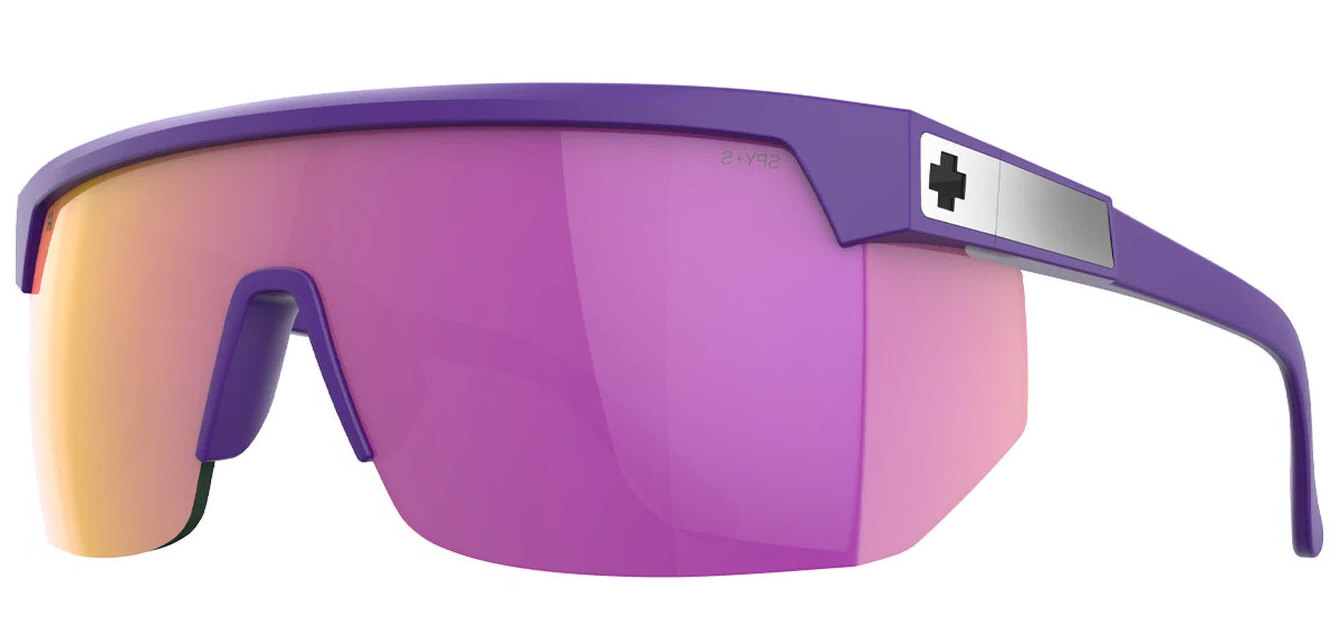 Color_6700000000290 - Matte Purple / Happy Grey Green with Pink Spectra Mirror Cat. 3