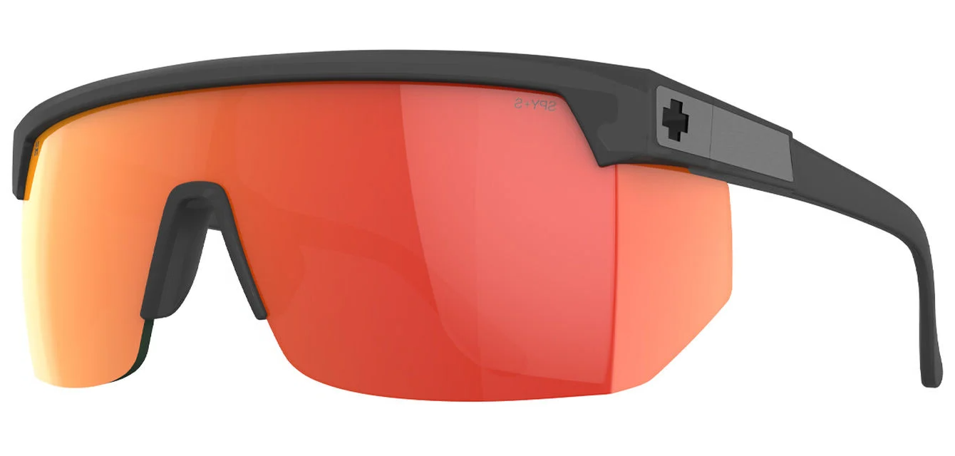 Color_6700000000289 - Translucent Matte Black / Happy Green with Orange Spectra Mirror Cat. 3