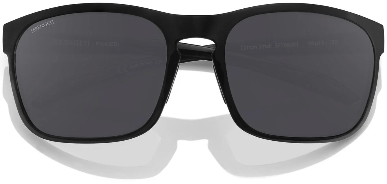 Color_SS766001 - Shiny Black - Mineral Polarized Smoke Cat 2 to 3