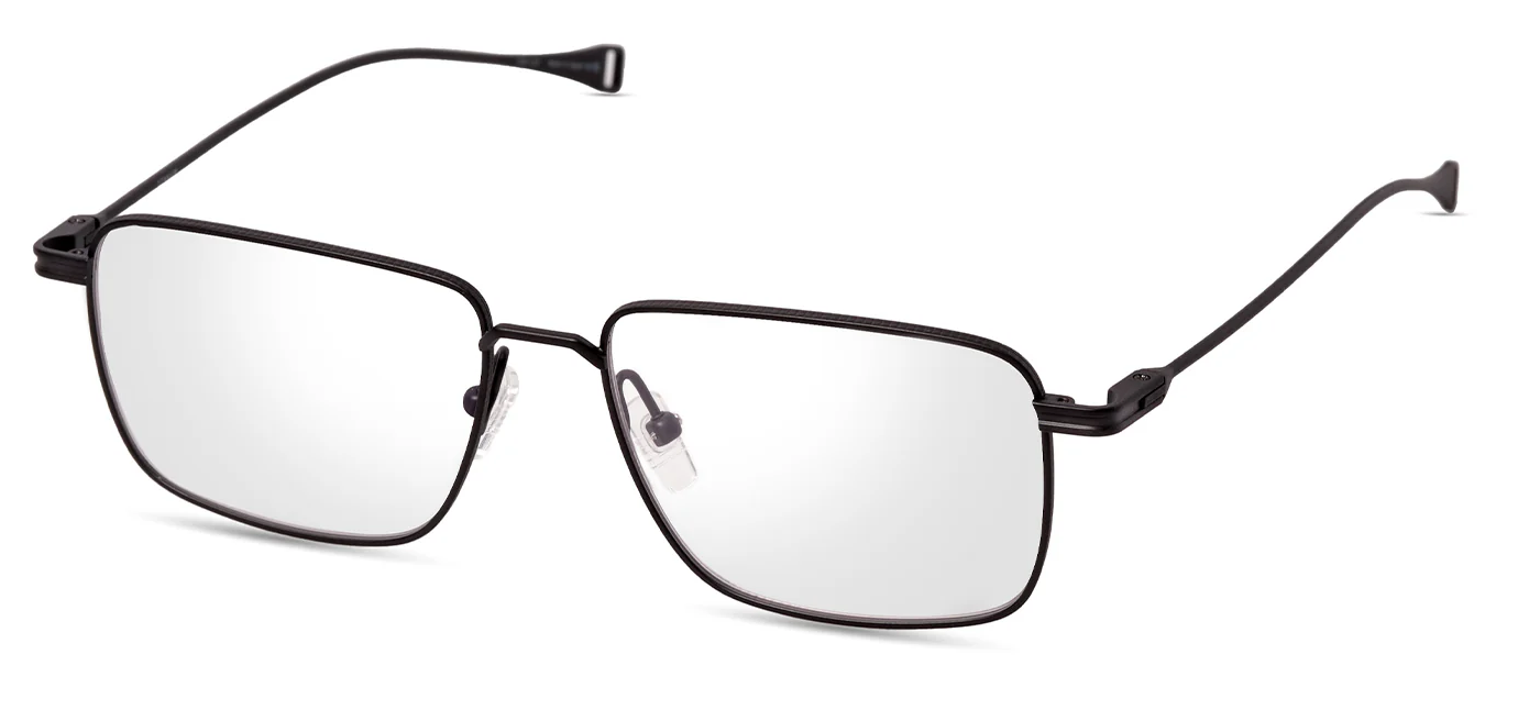 Color_DLX127-A-04 - Matte Black - Clear Blue Light Filter - Clear