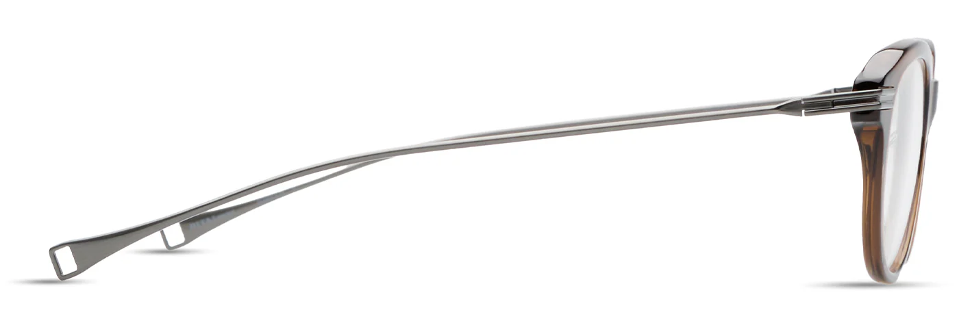 Color_DLX435-A-03 - Copperhead Brown - Brushed Antique Silver - Clear Blue Light Filter - Clear