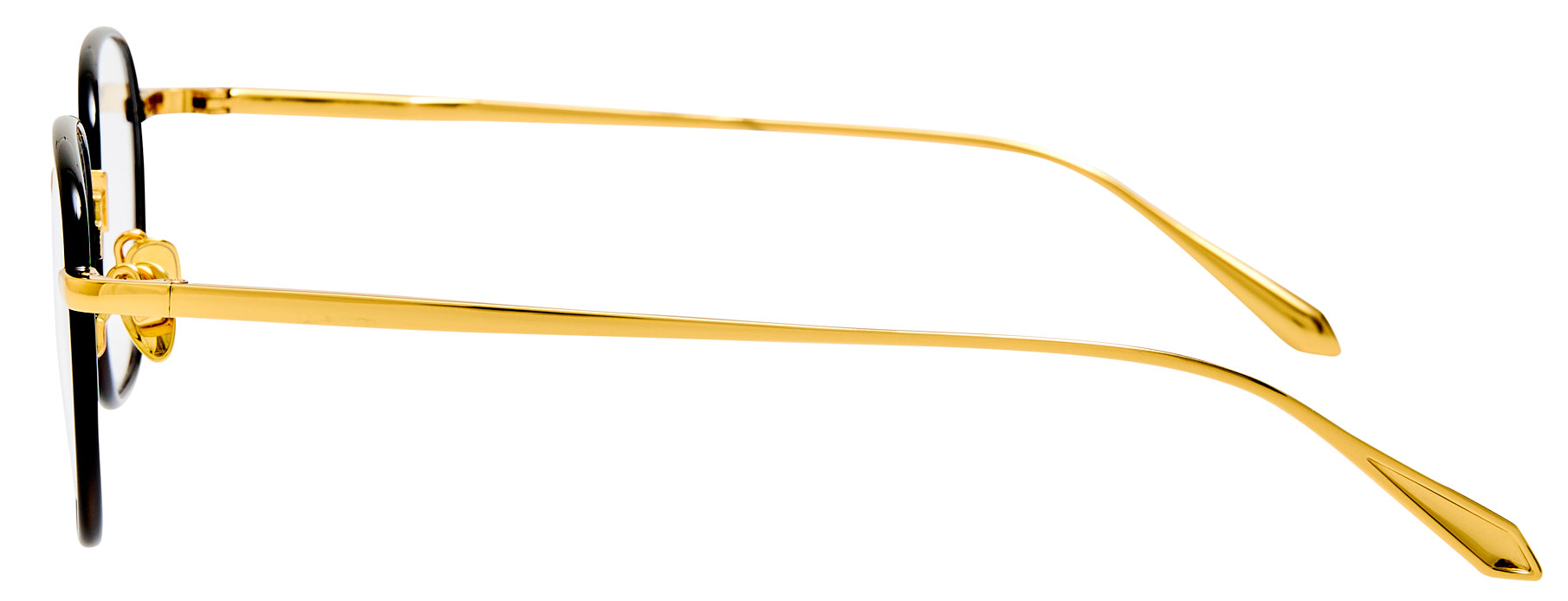 Color_LFL1615C1OPT - Bernie Angular Optical Yellow Gold and Black