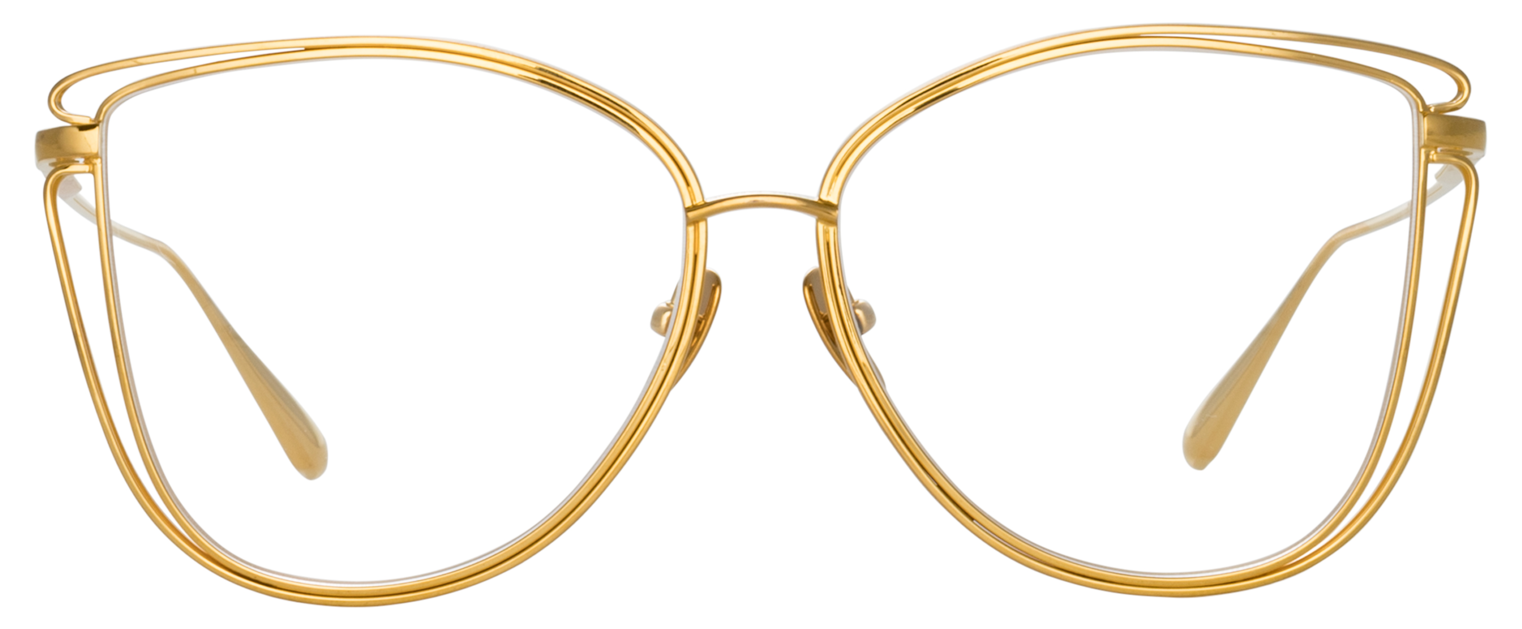 Color_LFL1422C5OPT - Dinah Cat-Eye Optical Frame Yellow Gold