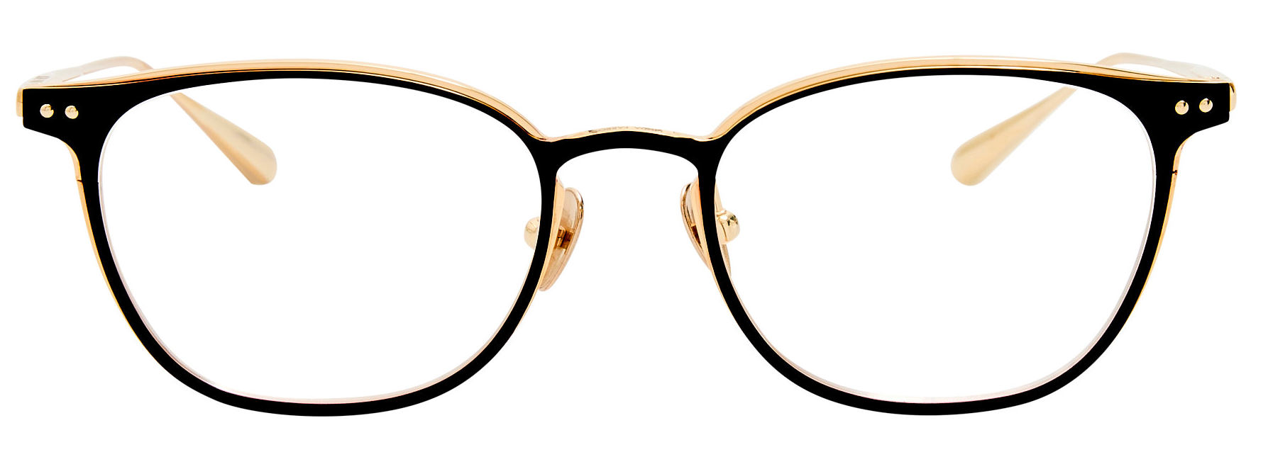 Color_LFL1616C2OPT - Anderson D-Frame Optical in Satin Mocha and Light Gold