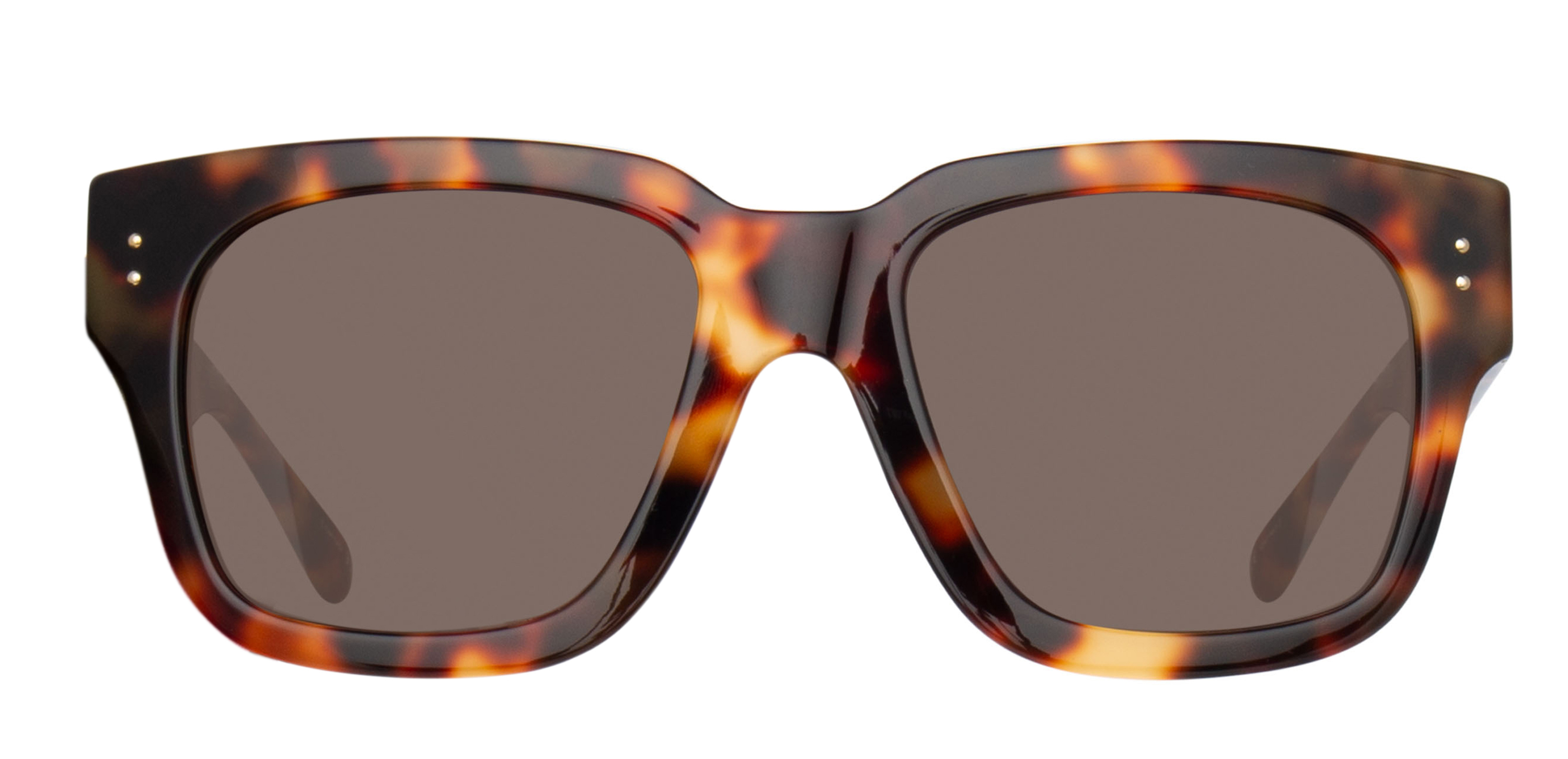 Color_LFLC1001C2SUN - Amber D-Frame Sunglasses in Tortoiseshell
