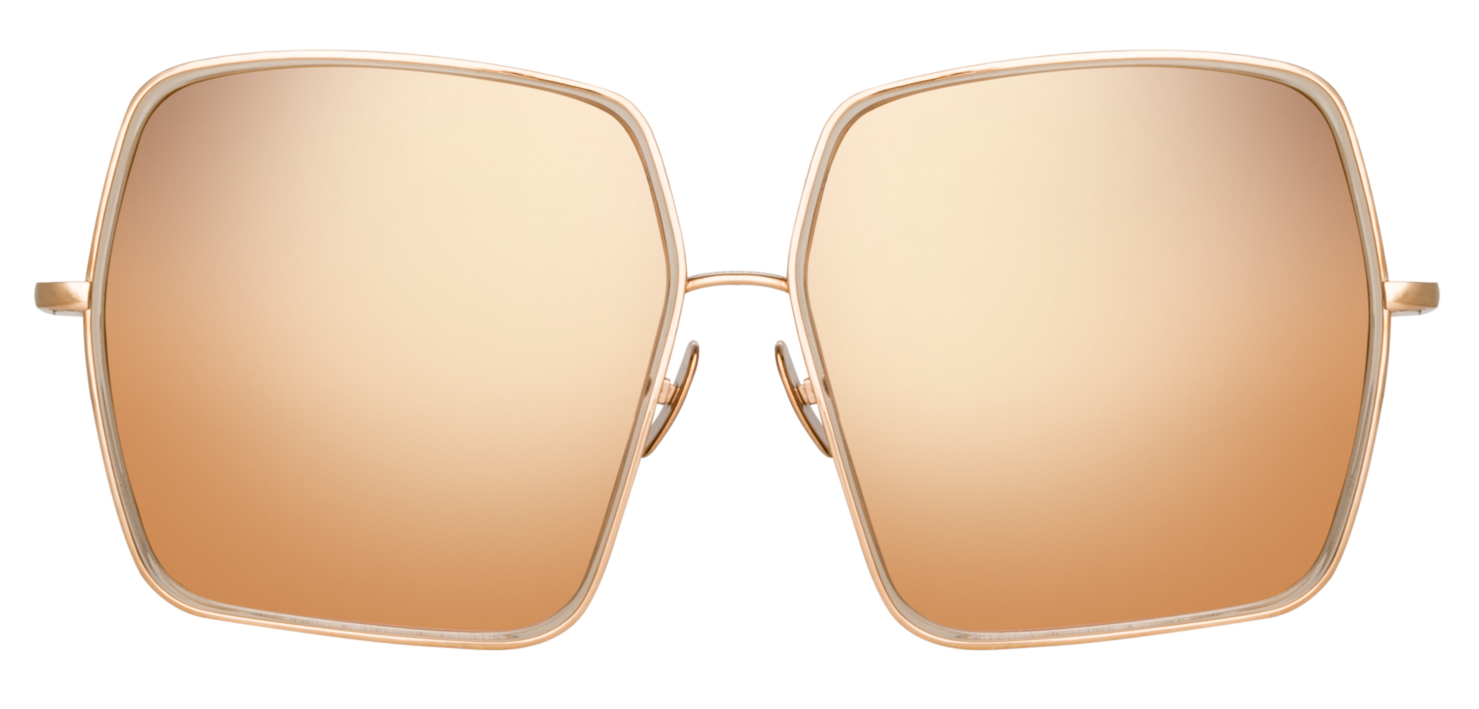 Color_LFL1349C4SUN - Camaro Oversized Sunglasses in Rose Gold and Rose Gold