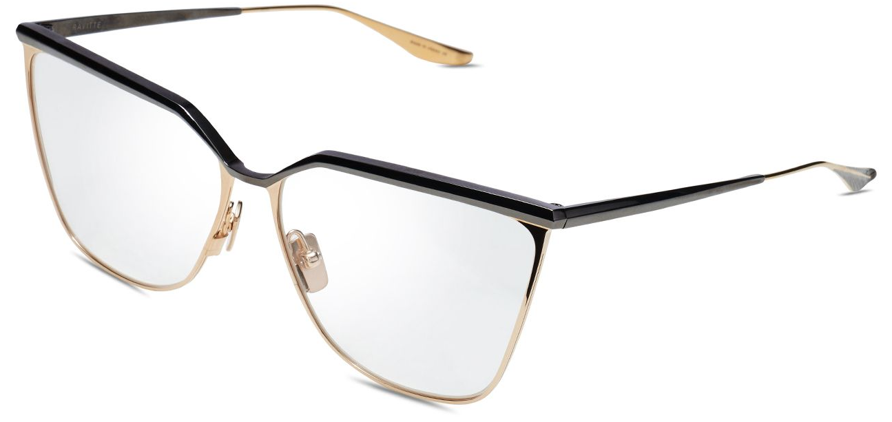 Color_DTX140-A-03 - Black Rhodium / White Gold - Clear