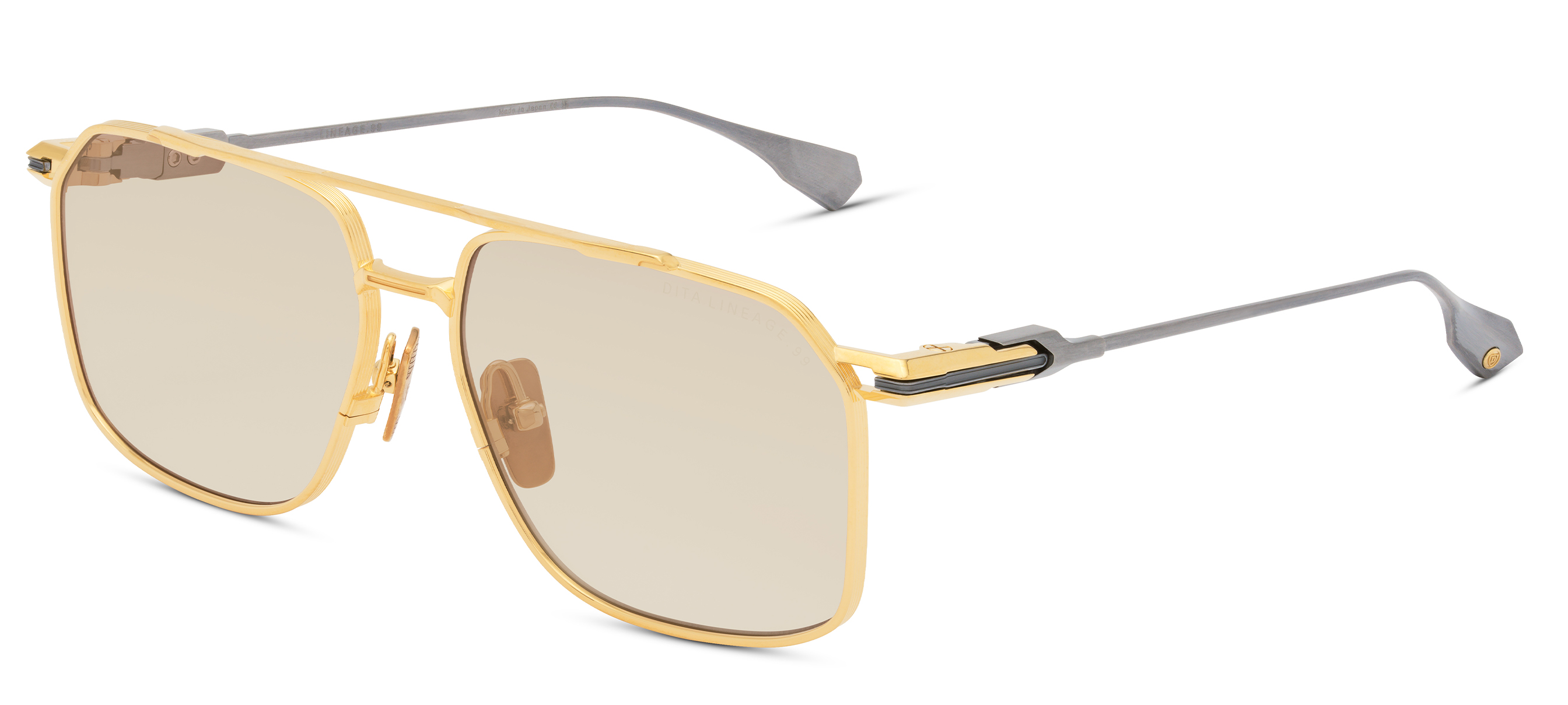 Color_DTX207-A-01 - Yellow Gold - Antique Silver / Brown Wash