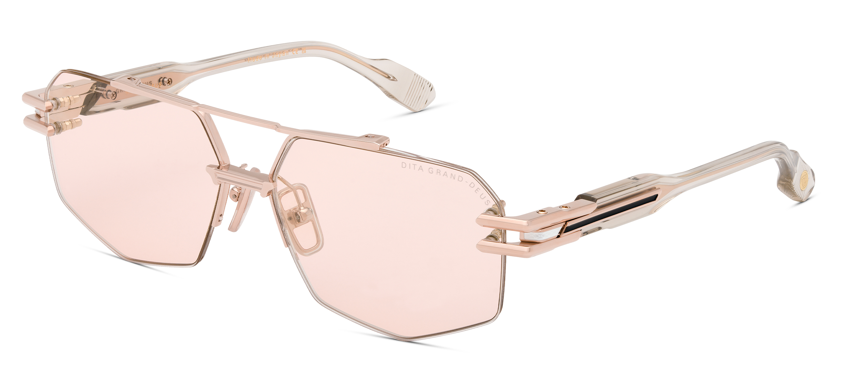 Color_DTX488-A-01 - Rose Gold - Khaki Crystal / Pink Wash