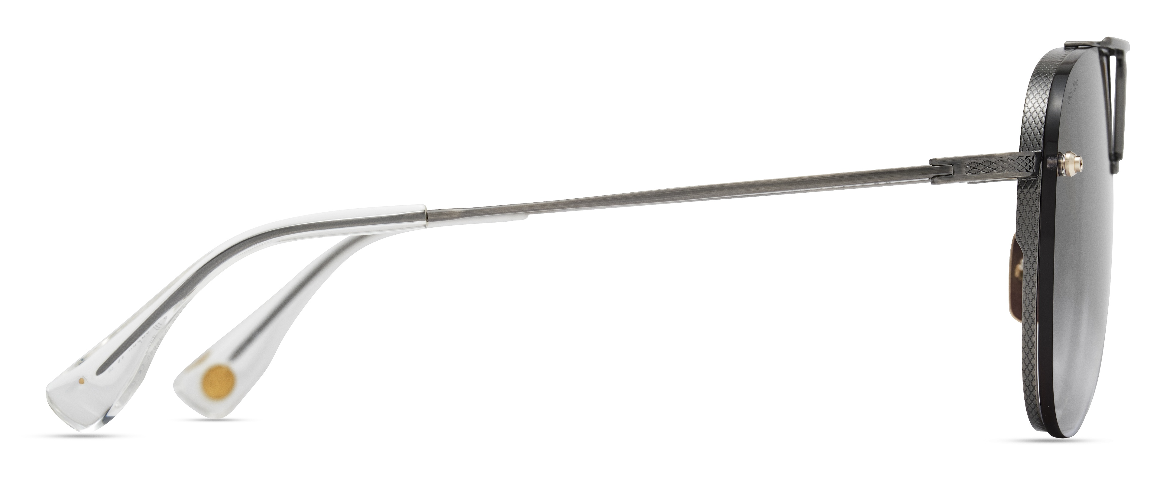 Color_DRX-2082-M-SIL-GLD-62 - Antique Silver - White Gold / Dark Grey to Clear Gradient
