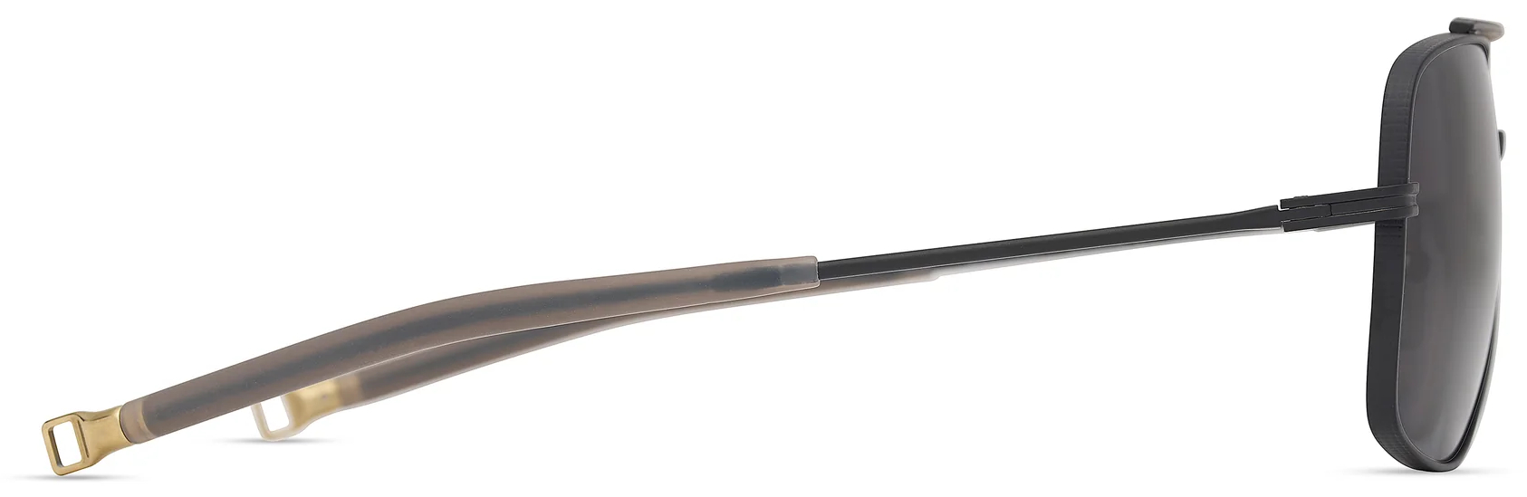 Color_DLS138-A-02 - Matte Black / Sea Lens - Grey Polarized