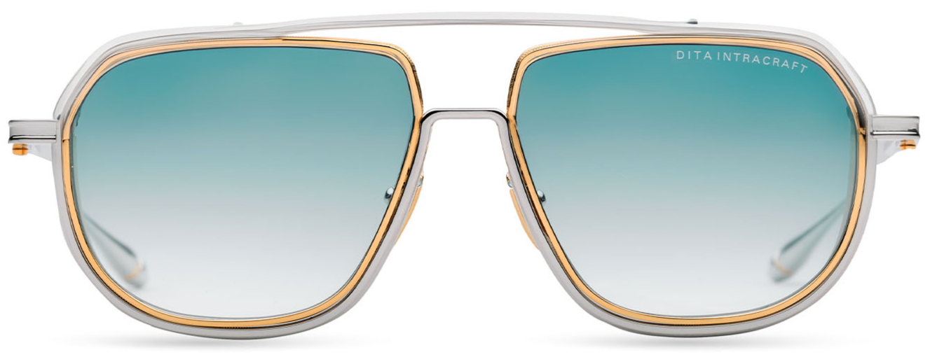 Color_DTS165-A-03 - Silver - Yellow Gold - Turquoise To Clear Gradient - Gradient